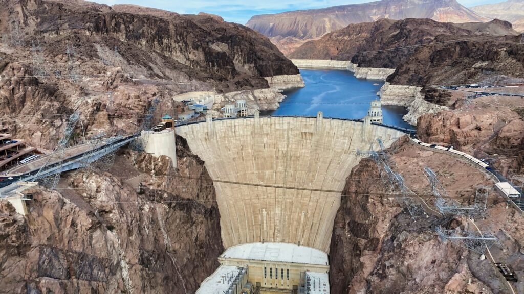 La Presa Hoover, río Colorado, cerca de la Ruta 66
